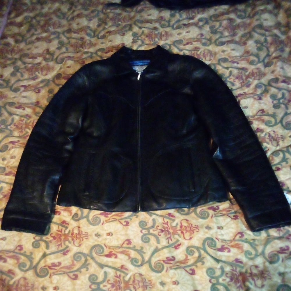 Wilsons Leather Maxima Thinsulate Liner Jacket Coat Women's Size M Black